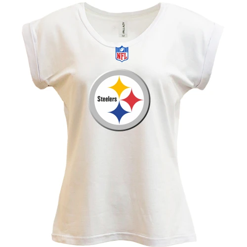 Футболка женская PANI Pittsburgh Steelers