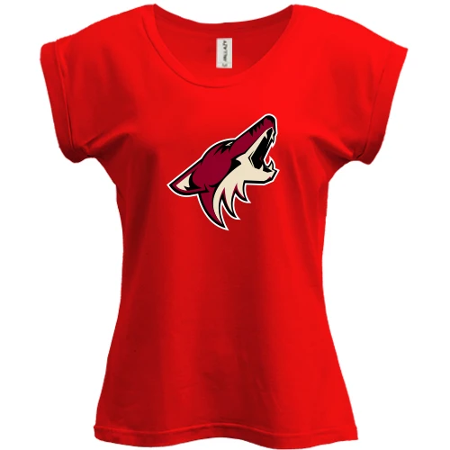 Футболка женская PANI Phoenix Coyotes