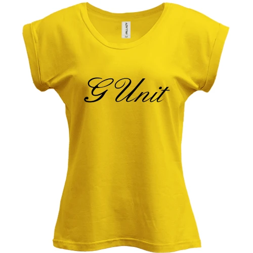 Футболка женская PANI, желтый, G unit