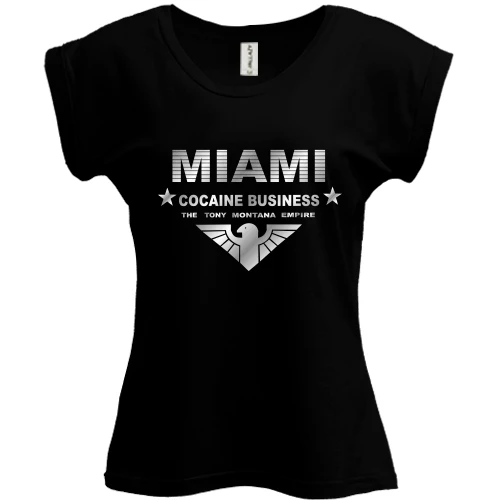 Футболка женская PANI Miami - The Tony Montana empire