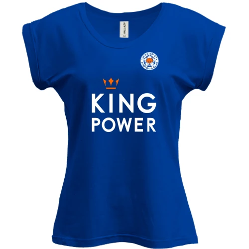 Футболка жіноча PANI, Синій, Leicester City - Power King