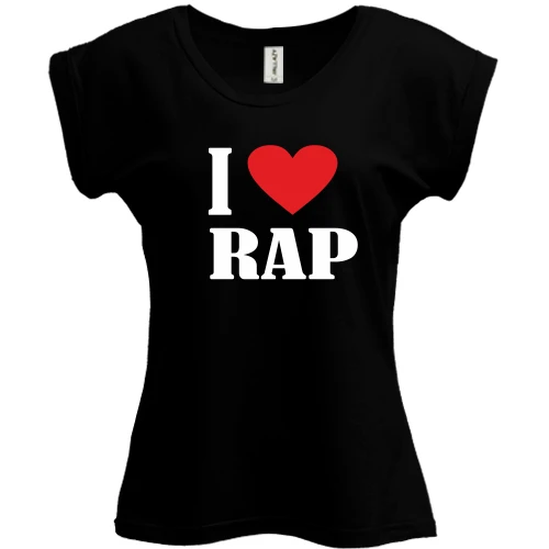 Футболка жіноча PANI I love rap