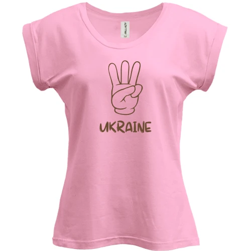 Футболка жіноча PANI, Білий, Свобода Україні (2)