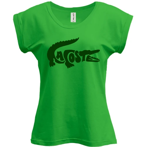 Футболка жіноча PANI зі стилізованим лого "Lacoste"