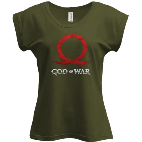 Футболка женская PANI с лого "God of War"