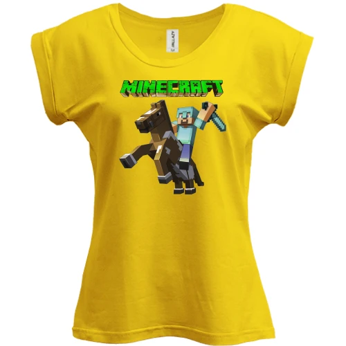 Футболка жіноча PANI "Minecraft Horse"