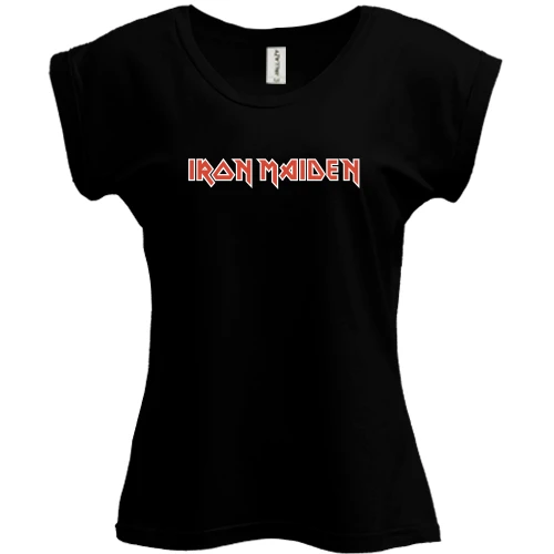 Футболка женская PANI, Черный, Iron Maiden к
