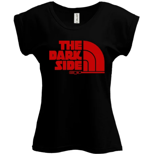 Футболка женская PANI, Черный, "The Dark Side"