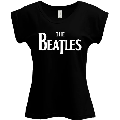Футболка жіноча PANI, Чорний, The Beatles 2