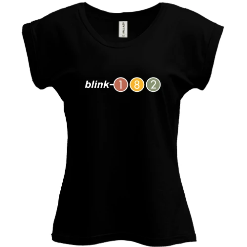 Футболка женская PANI, Черный, Blink 182 2
