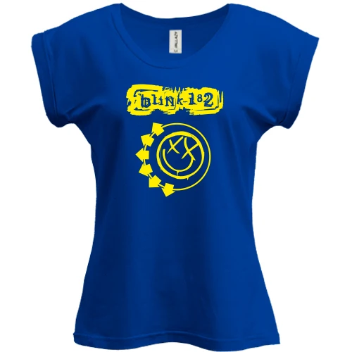 Футболка жіноча PANI Blink 182 black