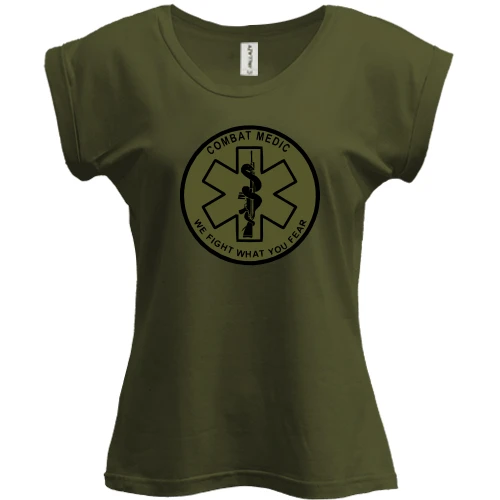 Футболка женская PANI "Combat medic"
