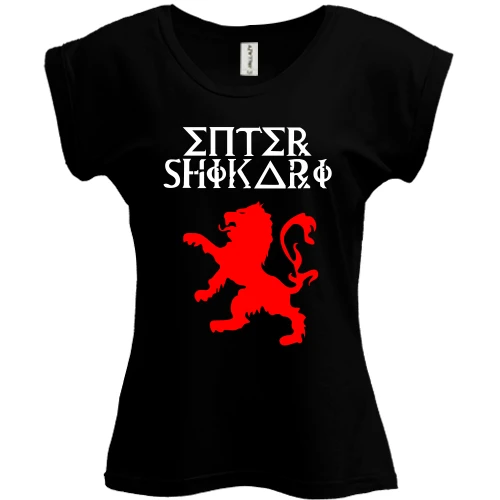 Футболка женская PANI, Черный, Enter Shikari 5