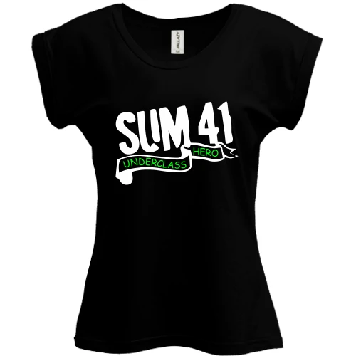 Футболка женская PANI, Черный, Sum 41 (2)
