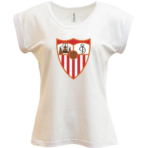 Футболка женская PANI, Белый, FC Sevilla (Севилья)