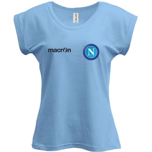 Футболка женская PANI FC Napoli (Наполи) mini