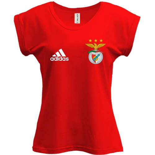 Футболка жіноча PANI, Червоний, FC Benfica (Бенфіка) mini