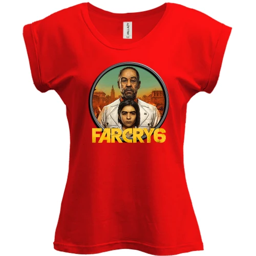 Футболка женская PANI, Красный, Far Cry 6