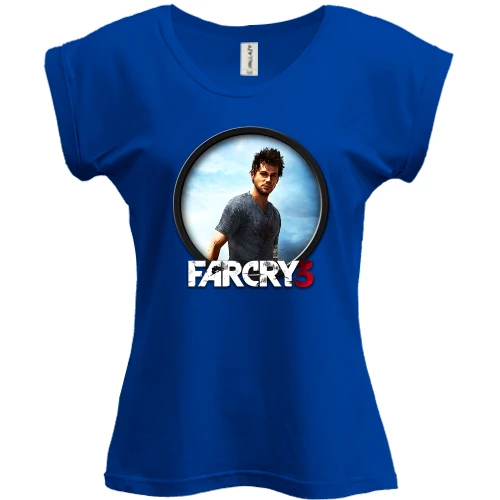 Футболка женская PANI, Синий, Far Cry 3 Man