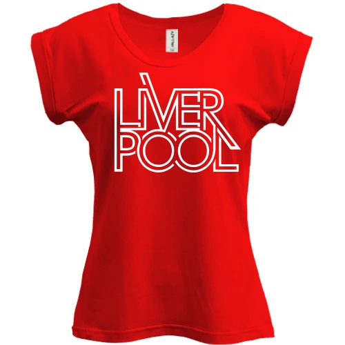 Футболка жіноча PANI, Чорний, LIVERPOOL