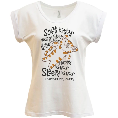 Футболка женская PANI Soft kitty