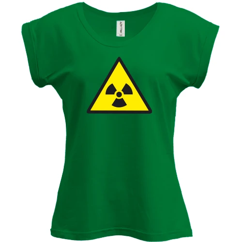 Футболка жіноча PANI, Зелений, Леонарда Radioactive
