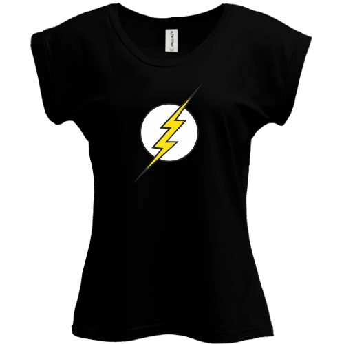 Футболка женская PANI, Черный, Шелдона Black Flash