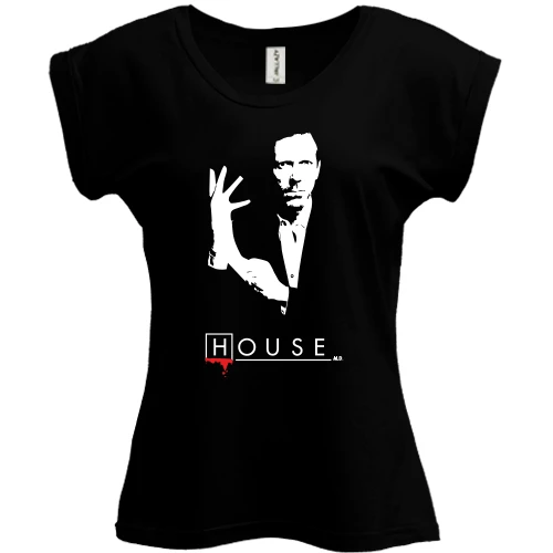 Футболка женская PANI, черный, House M.D