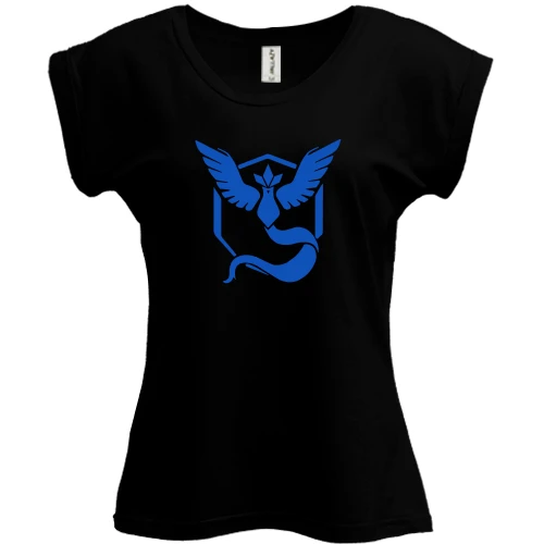 Футболка женская PANI, Черный, Team Mystic