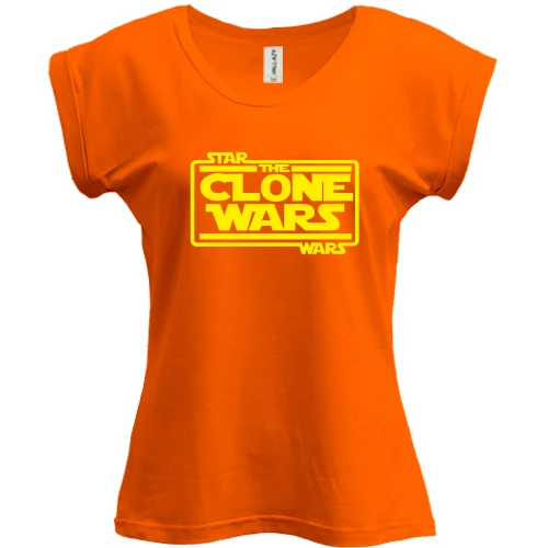 Футболка женская PANI, Красный, CloneWars 2