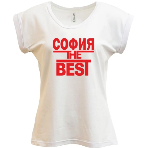 Футболка женская PANI, белый, София the BEST