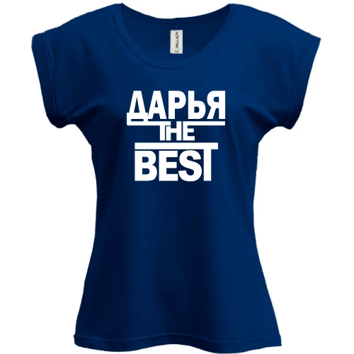 Футболка женская PANI, синий, Дарья the BEST