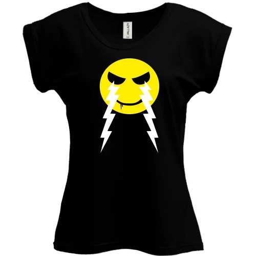 Футболка женская PANI, Черный, SMILE or DIE