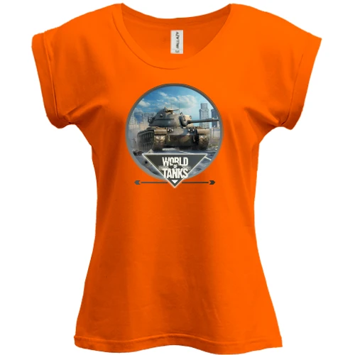 Футболка женская PANI, Красный, WOT (3)