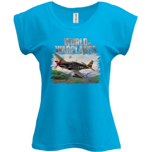 Футболка жіноча PANI World of Warplanes