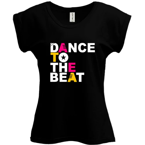 Футболка женская PANI Dance to the beat