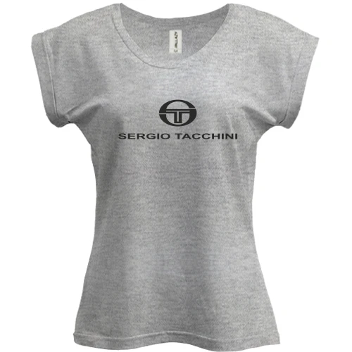 Футболка жіноча PANI, Сірий меланж, Sergio Tacchini
