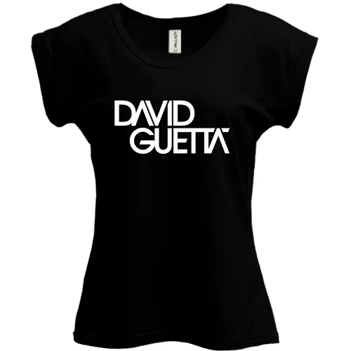 Футболка жіноча PANI, Чорний, David Guetta