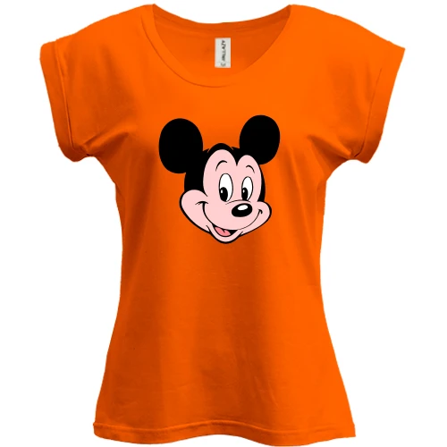 Футболка женская PANI, оранжевый, Mickey 4