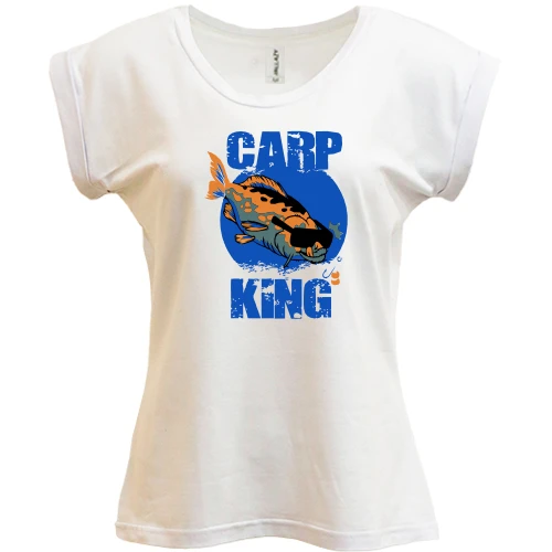 Футболка женская PANI, Белый, Carp King