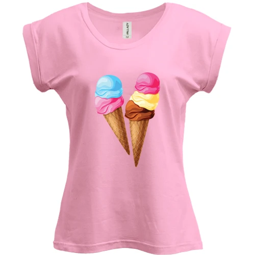 Футболка женская PANI Sweet Ice Cream