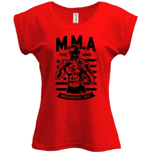 Футболка жіноча PANI MMA - Pride - Honor