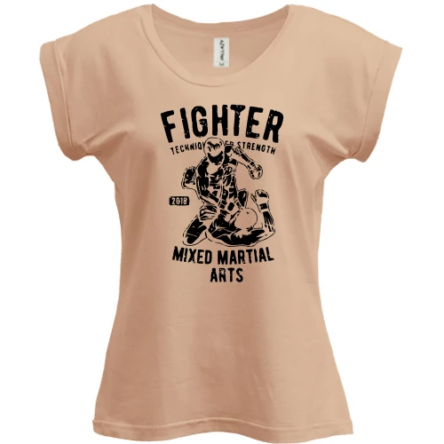 Футболка жіноча PANI Fighter Mixed Martial