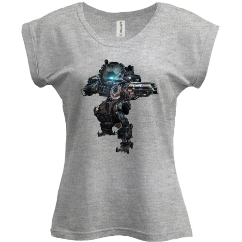 Футболка женская PANI Titanfall 2 Bot