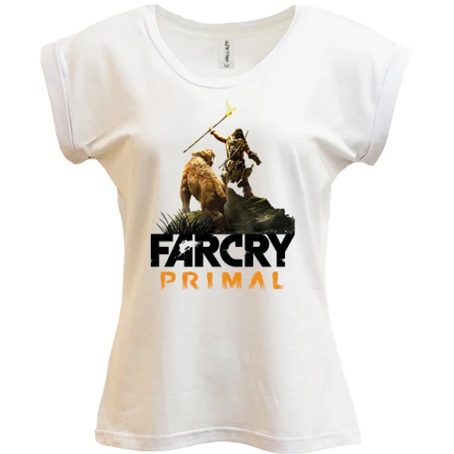 Футболка женская PANI, Белый, Far Cry Primal