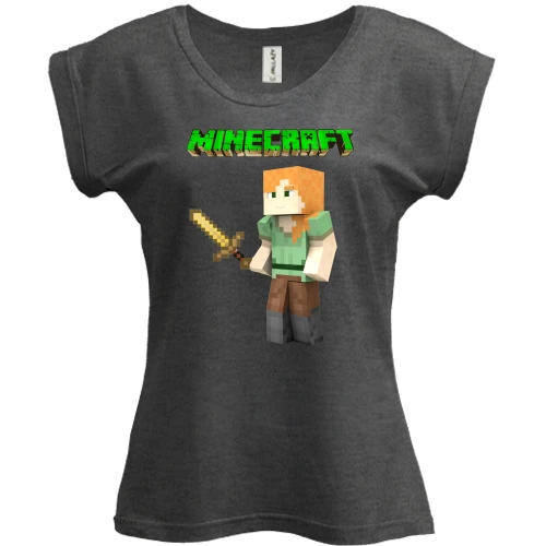 Футболка жіноча PANI Minecraft Алекс