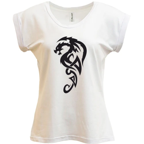 Футболка женская PANI, Желтый, Dragon Trible