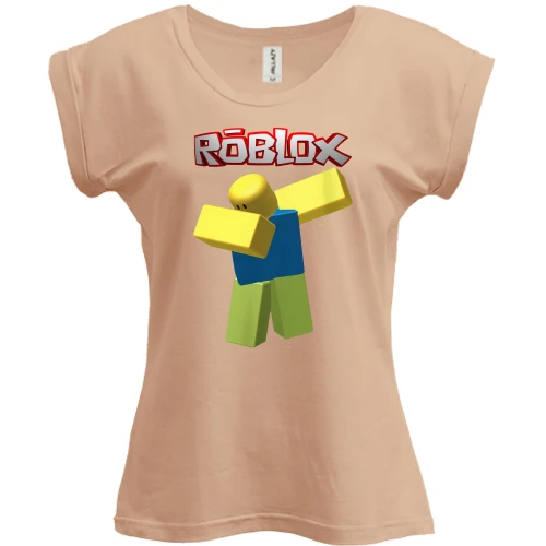 Футболка жіноча PANI, Білий, Roblox Dab