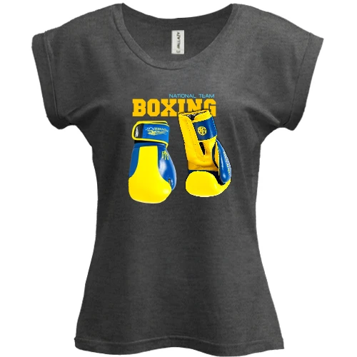 Футболка женская PANI Boxing National Team Ukraine