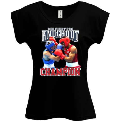 Футболка жіноча PANI Big Fight Pro Knockout